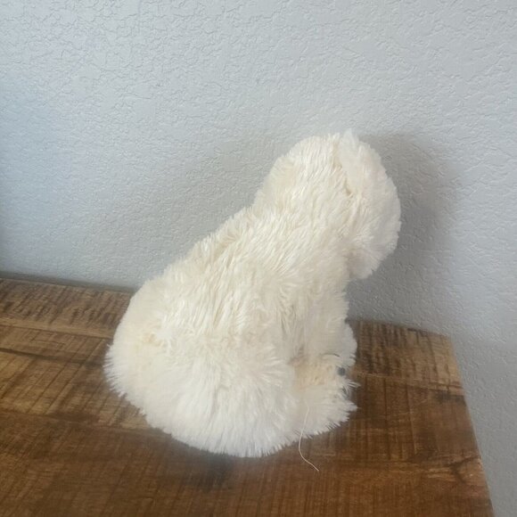 The Petting Zoo Teddy Bear Polar Bear Plush Stuffed Animal Toy White 1994 12” - Picture 4 of 8